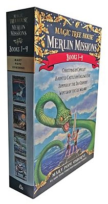 Magic Tree House Merlin Missions Books 1-4 Boxed Set-..