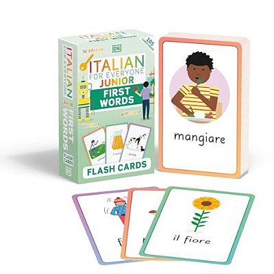 Italian For Everyone Junior First Words Flash Cards-..