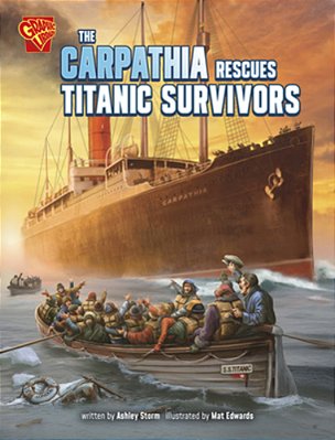 The Carpathia Rescues Titanic Survivors-..