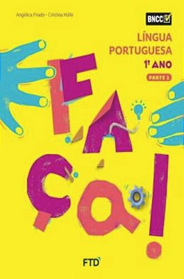 Conjunto Faça! Língua Portuguesa - 1º Ano - Ensino Fundamental I - 2026