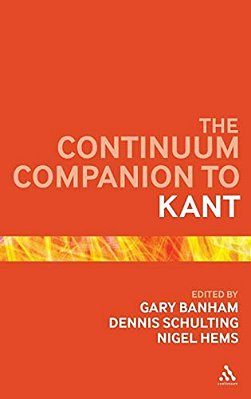 The Continuum Companion To Kant-..