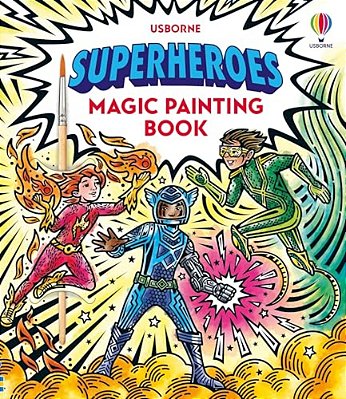 Superheroes Magic Painting Book-..