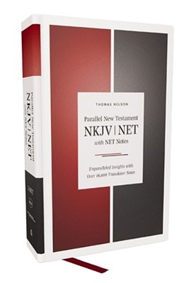 Nkjv-Net Parallel New Testament With Net Translators' Notes, Hardcover, Red Letter, Comfort Print: Unparalleled Insights With Over 16,000 Translator N-..