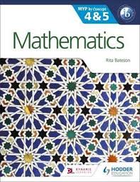 Myp By Concept: Math For The Ib Myp 4/5-..