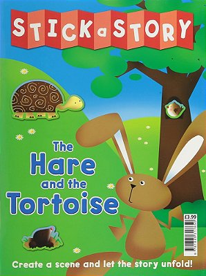 The Hare And The Tortoise - Stick A Story, Sticker Fun!-..