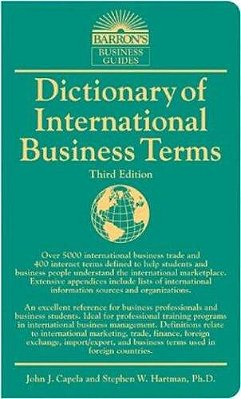 Dictionary Of International Business Terms - Third Edition-..