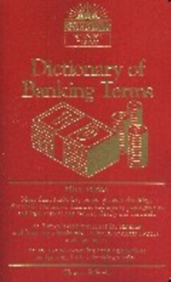 Dictionary Of Banking Terms - Fifth Edition-..