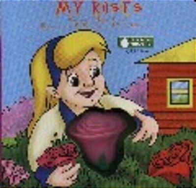 Little Green Fingers Squeaker Board Book - My Roses-..