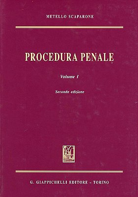 Procedura Penale - Vol. 1-..