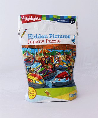 Hidden Pictures - Jigsaw Puzzle - Find The 26 Hidden Objects - 100 Pieces-..