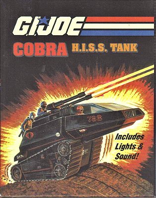 G. I. Joe - Cobra H. I. S. S. Tank - Includes Light And Sound!-..
