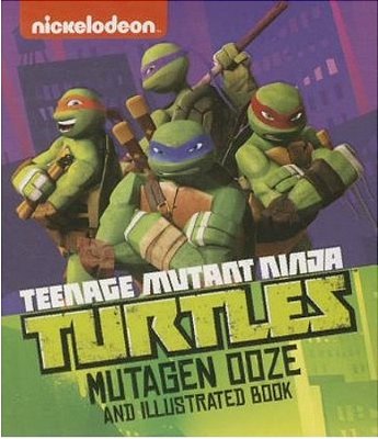 Teenage Mutant Ninja Turtles - Mutagen Ooze And Illustrated Book-..