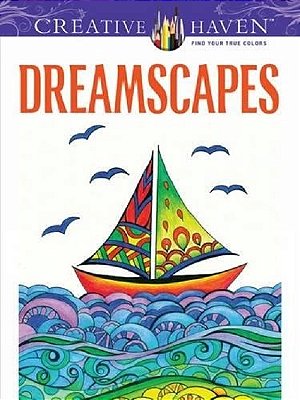 Dreamscapes - Creative Haven Coloring Books-..