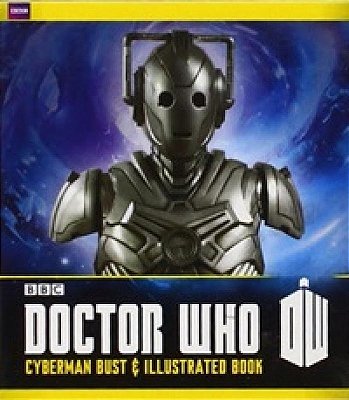 Doctor Who - Cyberman Bust And Illustrated Book-..