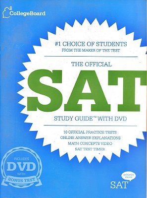 The Official Sat Study Guide With Dvd-..