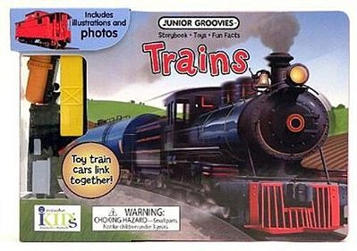 Trains - Board Book - Junior Groovies-..