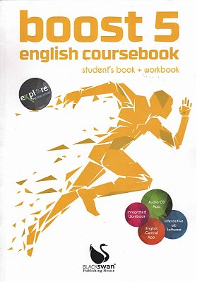 Boost English 5 - Student's Book With Workbook And Audio App & English Central App-..
