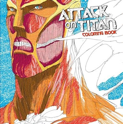 Attack On Titan Coloring Book-..