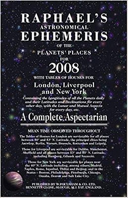 Raphael's Astronomical Ephemeris Of The Planets' Places For 2008-..