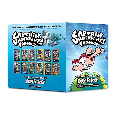 Captain Underpants Forever (Captain Underpants #1-12 Full-Color Boxed Set): From The Creator Of Dog Man-..