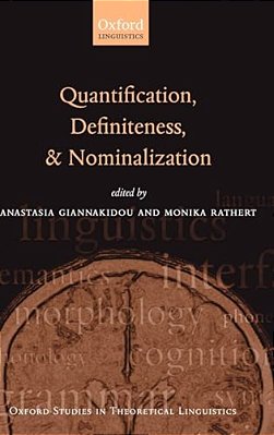 Quantification, Definiteness, And Nominalization-..