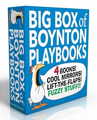 Big Box Of Boynton Playbooks (Boxed Set): Dinosaur's Binkit; Hey! Look At You!; Fuzzy Fuzzy Fuzzy!; Hey! What's That?-..