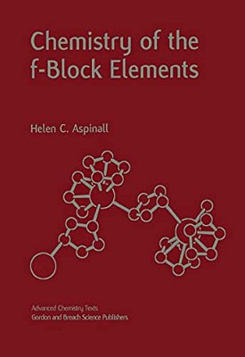 Chemistry Of The F-Block Elements-..