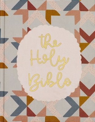Niv, Artisan Collection Bible, Cloth Over Board, Multi-Color/Quilted, Red Letter, Comfort Print-..
