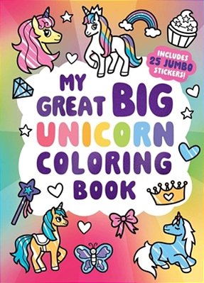 My Great Big Unicorn Coloring Book-..