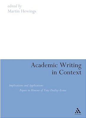 Academic Writing In Context: Implications And Applications-..