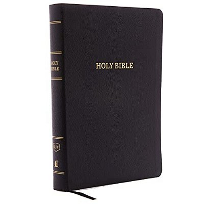 Kjv, Reference Bible, Giant Print, Bonded Leather, Black, Indexed, Red Letter Edition-..