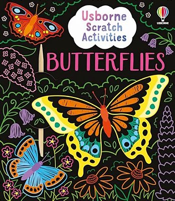 Usborne Scratch Activities Butterflies-..