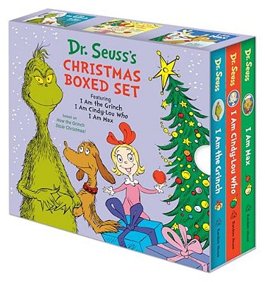 Dr. Seuss's Christmas 3-Book Boxed Set: I Am The Grinch, I Am Cindy-Lou Who; I Am Max: Based On How The Grinch Stole Christmas-..