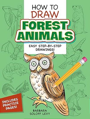 How To Draw Forest Animals: Step-By-step Drawings!-..