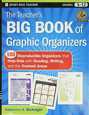 The Teacher's Big Book Of Graphic Organizers, Grades 5-12: 100 Reproducible Organizers That Help Kids With Reading, Writing, And The Content Areas-..