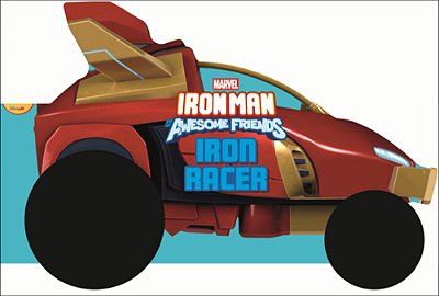Marvel Iron Man And His Awesome Friends Iron Racer-..