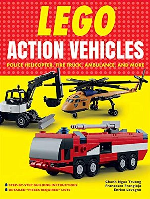 Unofficial Lego(r) Action Vehicles: Police Helicopter, Fire Truck, Ambulance, And More-..