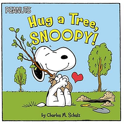 Hug A Tree, Snoopy!-..