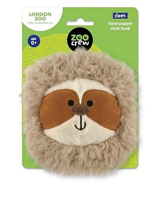 Hand-Puppet Cloth Book Sloth-..