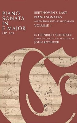Piano Sonata In E Minor, Op.109 Vol 1 C-..