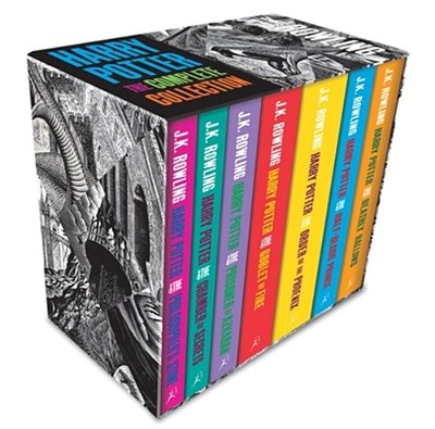 Harry Potter Boxed Set - The Complete Collection - Adult Paperback-..