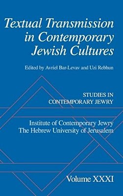 Text Transmiss In Cont Jewish Cult Scj C-..