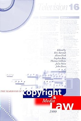 The Yearbook Of Copyright And Media Law: Volume V: 2000-..
