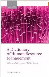 A Dictionary Of Human Resource Management-..