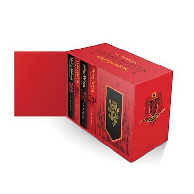 House Edition Hardback Box Set - Gryffindor-..