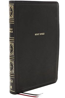 Nkjv, Thinline Bible, Giant Print, Leathersoft, Black, Thumb Indexed, Red Letter Edition, Comfort Print: Holy Bible, New King James Version-..