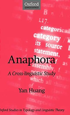 Anaphora: A Cross-Linguistic Study-..