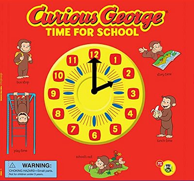 Curious George: Time For School Lift-The-flaps (Cgtv)-..
