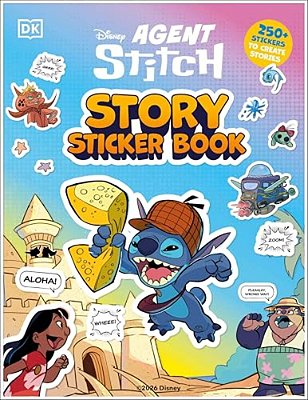 Disney Stitch Story Sticker Book-..