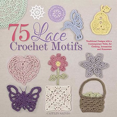 75 Lace Crochet Motifs-..